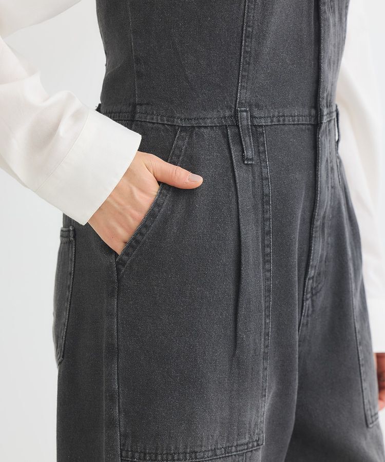 Green Parks「・SUGAR SPOON デニムオールインワン」|オールインワン|