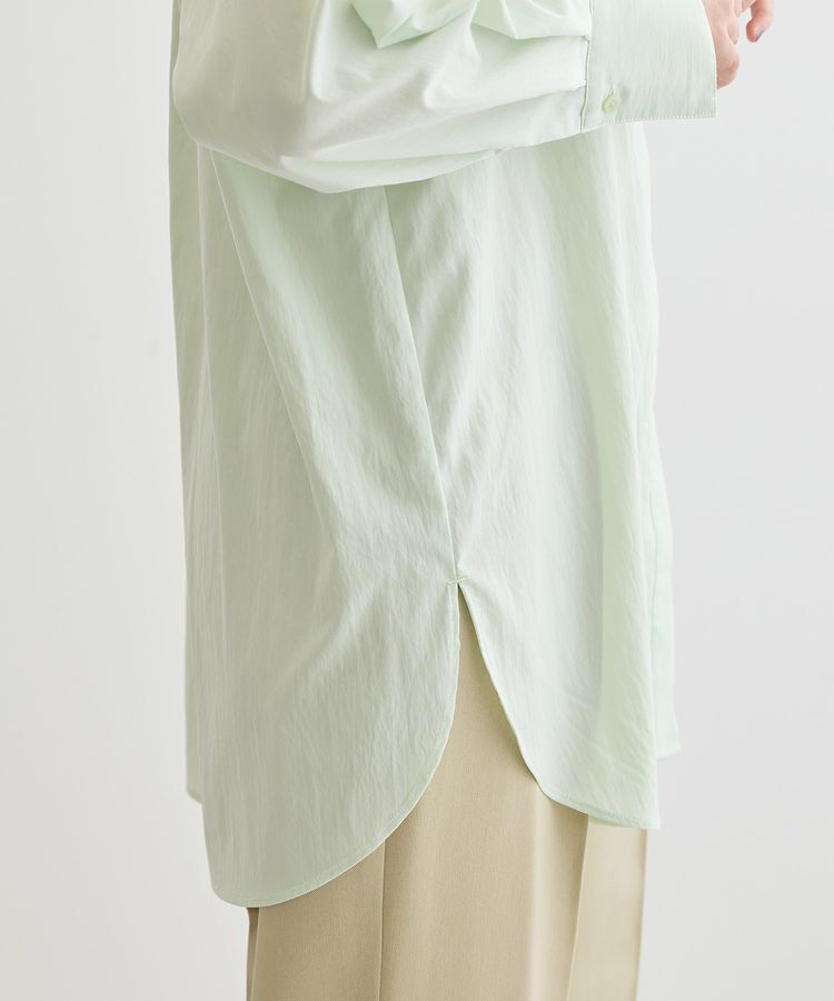 Green Parks「イージーケア比翼フライヨークチュニック」|シャツ・ブラウス|