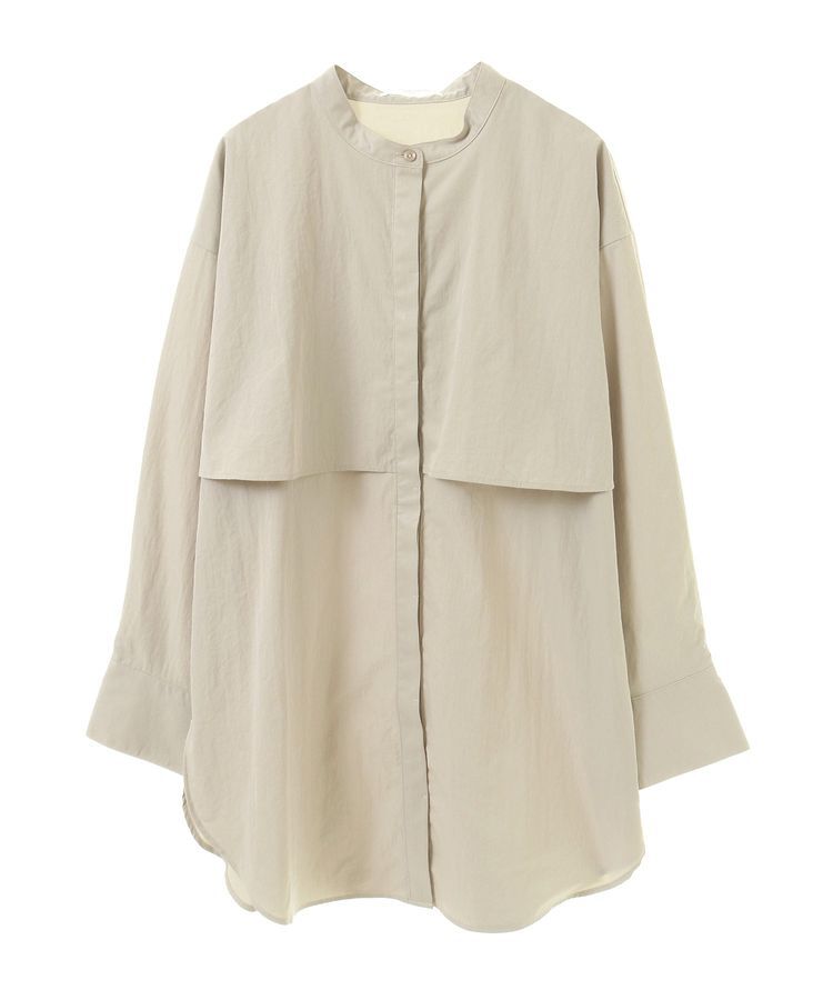 Green Parks「イージーケア比翼フライヨークチュニック」|シャツ・ブラウス|