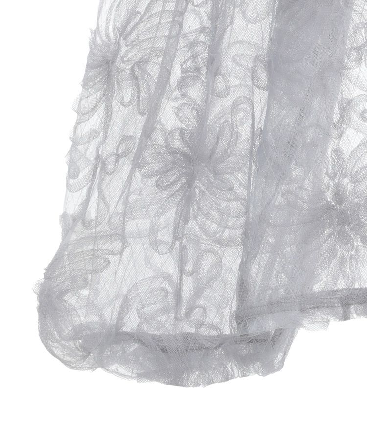 Green Parks「チュールレイヤードブラウス」|シャツ・ブラウス|