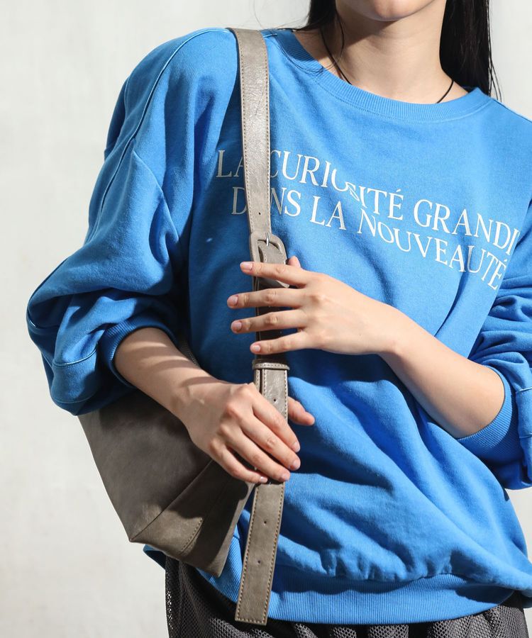 armonia「andmikka.ヴィンテージ風ベルトショルダー」|ショルダー・メッセンジャー|Gray