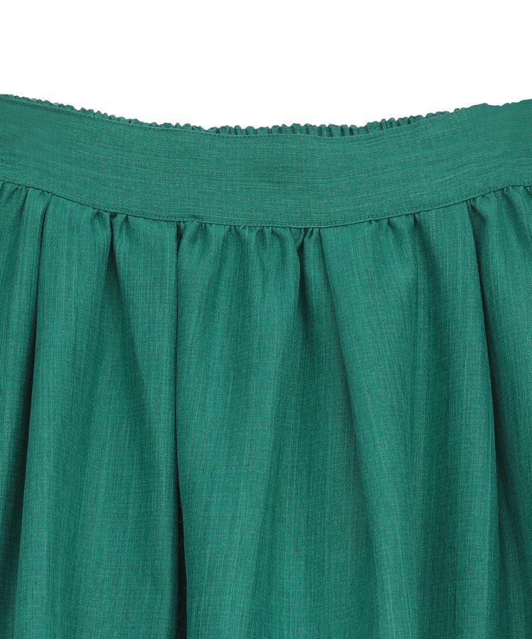 Green Parks「・ELENCARE DUE リネンライクティアードスカート」|フレア|