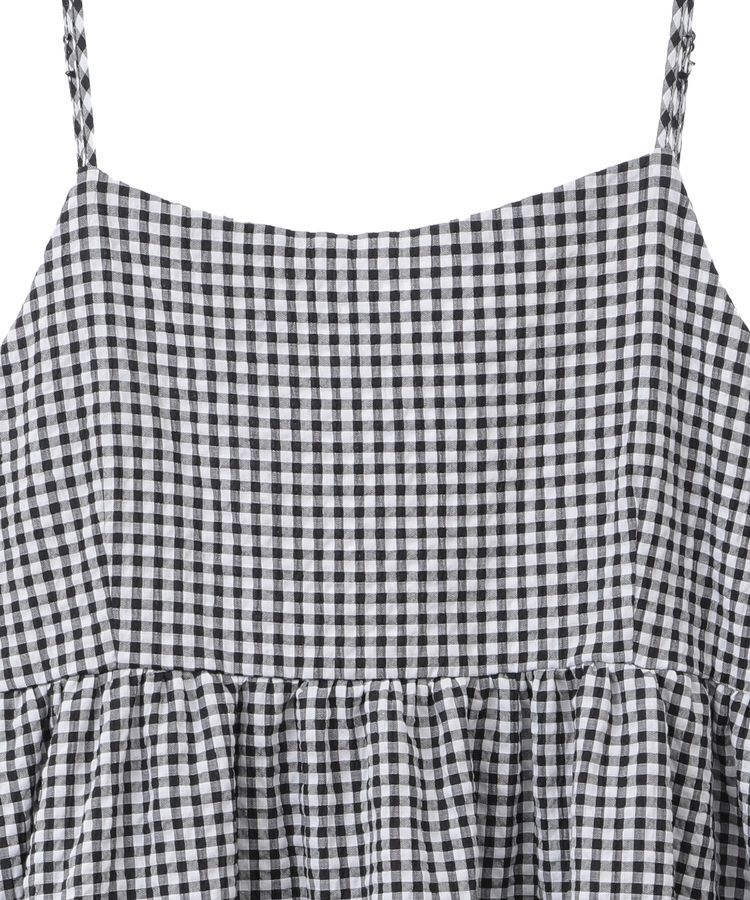 Green Parks「・ELENCARE DUE ギンガムキャミワンピース」|ワンピース|