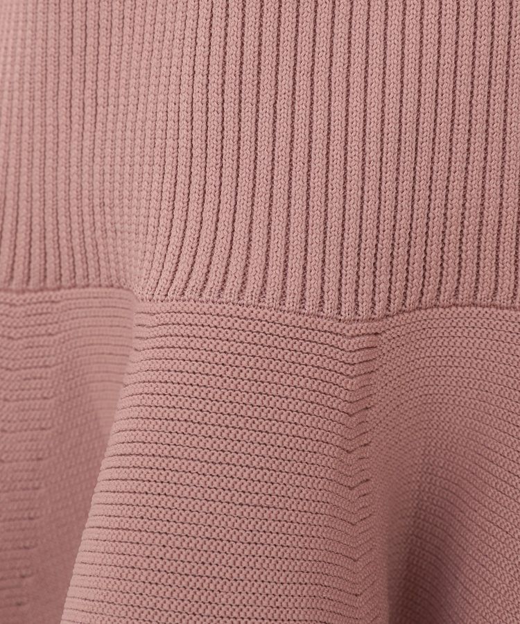 Green Parks「・swing by ハートネックペプラムニット」|ニット・セーター|