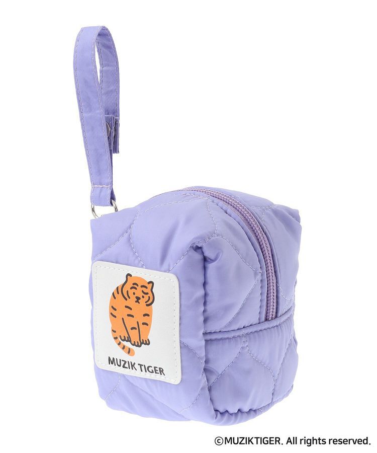 Green Parks「ムジークタイガー/カラーキルトスクエアポーチ」|ポーチ|