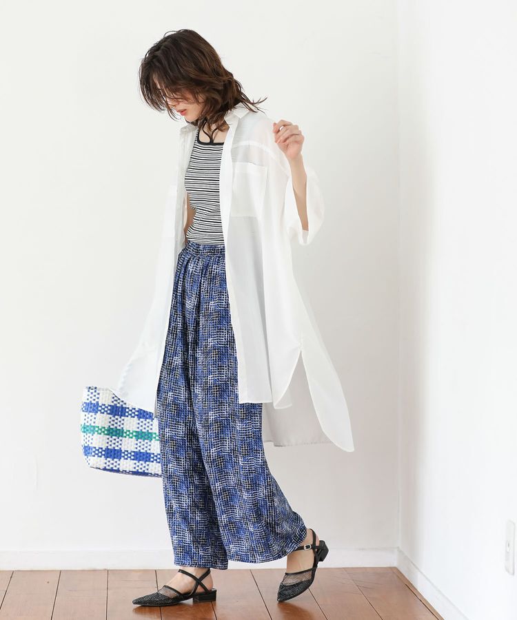 Green Parks「柄イージーパンツⅠ(ワイド)」|その他|