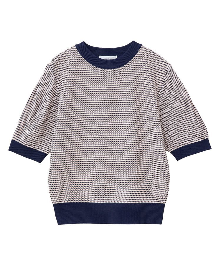 Green Parks「・swing by マルチカラージャカードニット」|Tシャツ・カットソー|