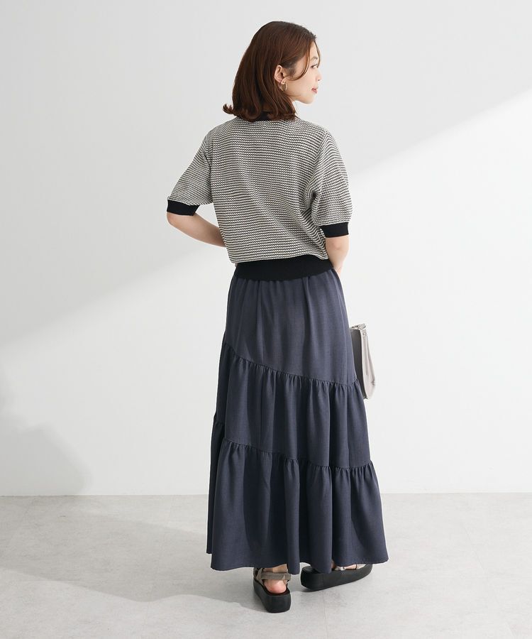 Green Parks「・swing by マルチカラージャカードニット」|Tシャツ・カットソー|