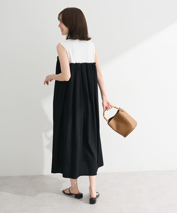 Green Parks「・SUGAR SPOON ギャザーノースリーブワンピ」|ワンピース|