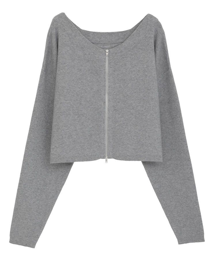 AnriettMusee「SET2点Zipニットカーディガン+アメスリタンク」|ニット・セーター|