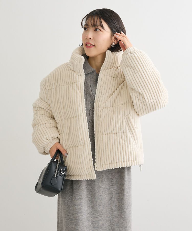 Green Parks「・swing by ワイドコールスタンドブルゾン」|ブルゾン・スタジャン|