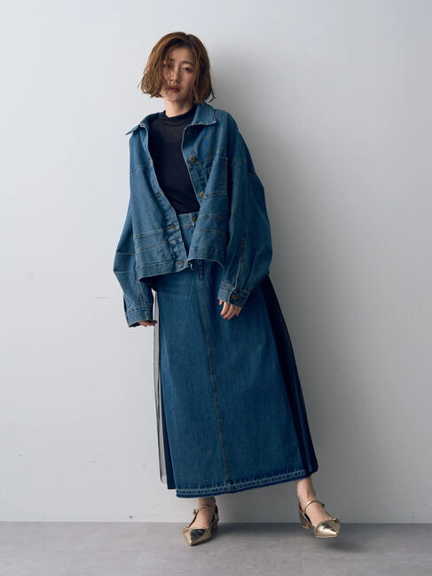 YECCA VECCA「ハイネックシアートップス」|Tシャツ・カットソー|