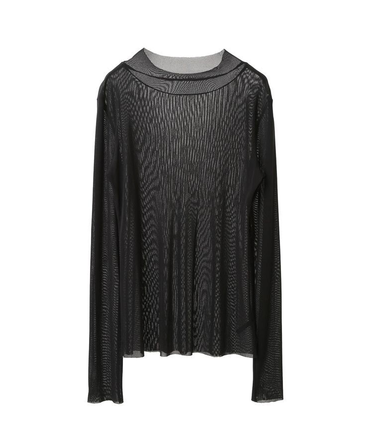 YECCA VECCA「ハイネックシアートップス」|Tシャツ・カットソー|