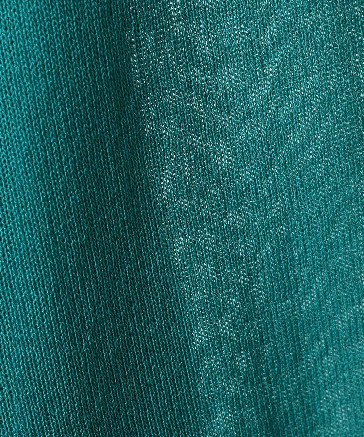 YECCA VECCA「シアーニットVネックカーディガン」|カーディガン|