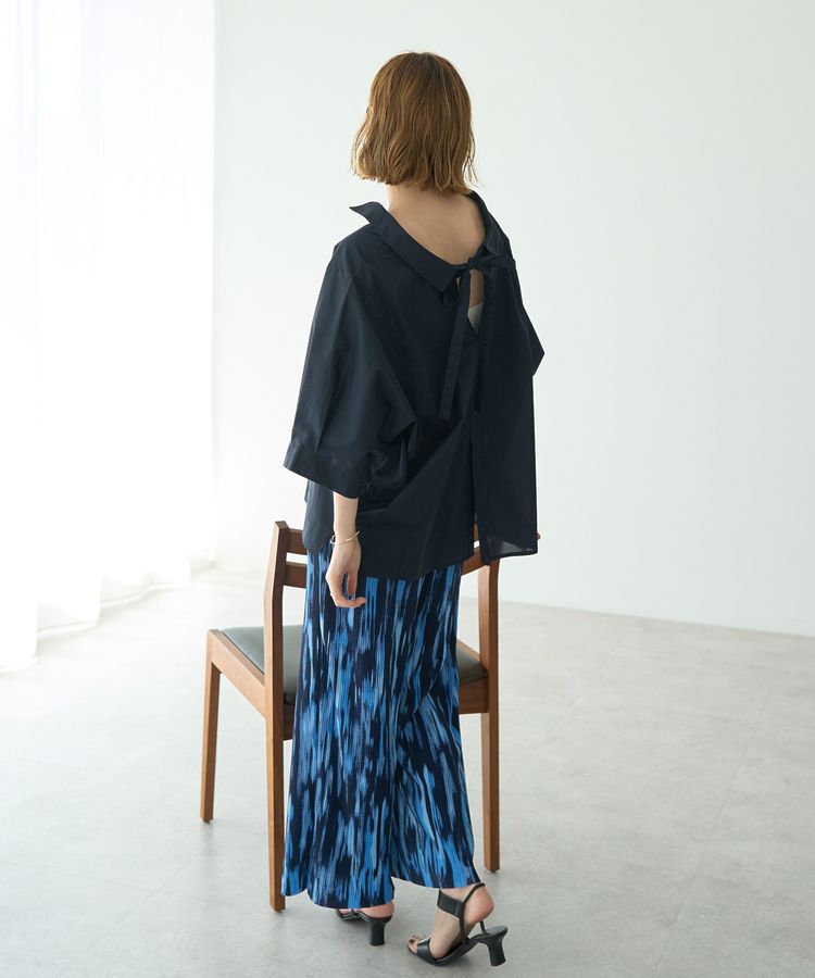 YECCA VECCA「2wayリボンドルマンシャツ」|シャツ・ブラウス|