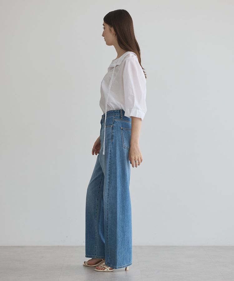 YECCA VECCA「2wayリボンドルマンシャツ」|シャツ・ブラウス|