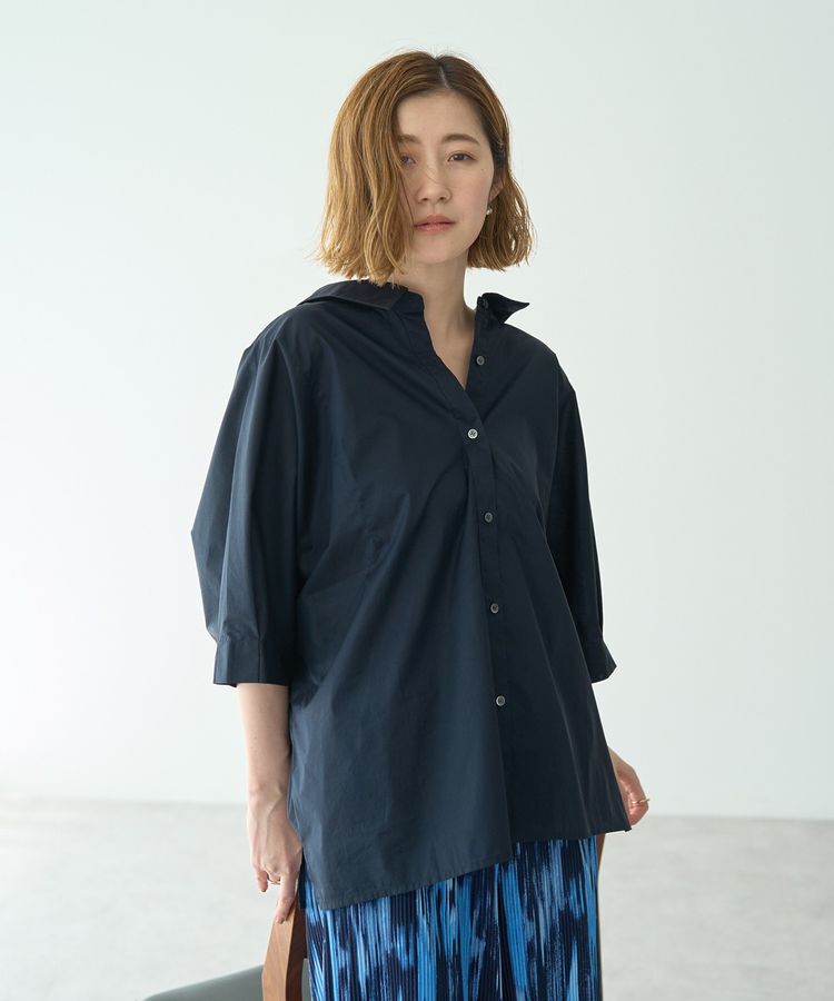 YECCA VECCA「2wayリボンドルマンシャツ」|シャツ・ブラウス|