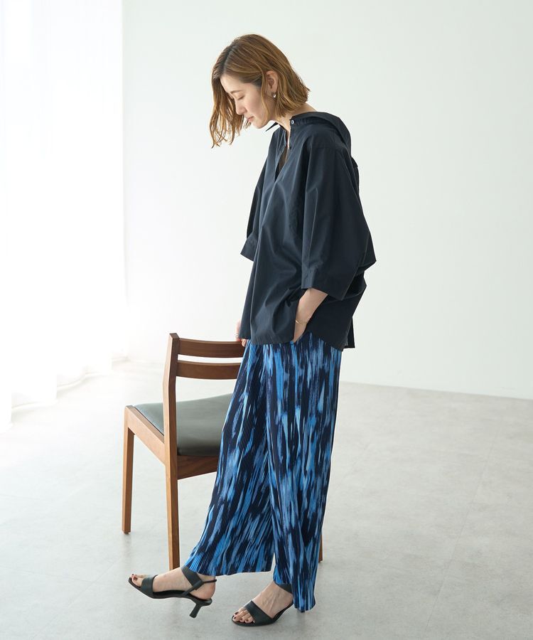 YECCA VECCA「2wayリボンドルマンシャツ」|シャツ・ブラウス|