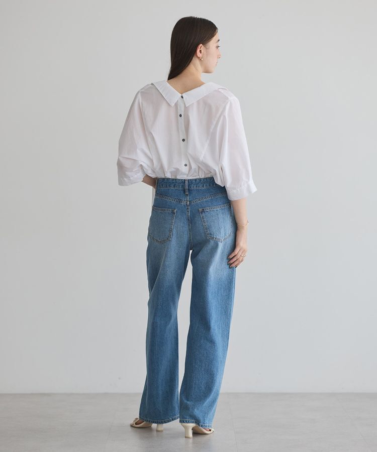 YECCA VECCA「2wayリボンドルマンシャツ」|シャツ・ブラウス|