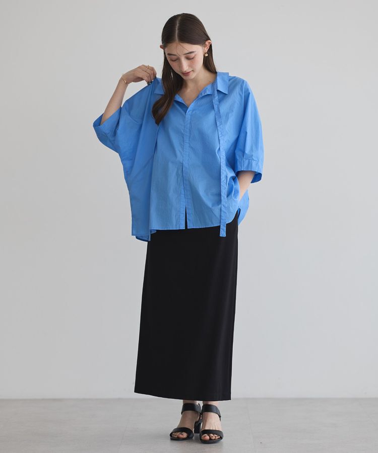 YECCA VECCA「2wayリボンドルマンシャツ」|シャツ・ブラウス|