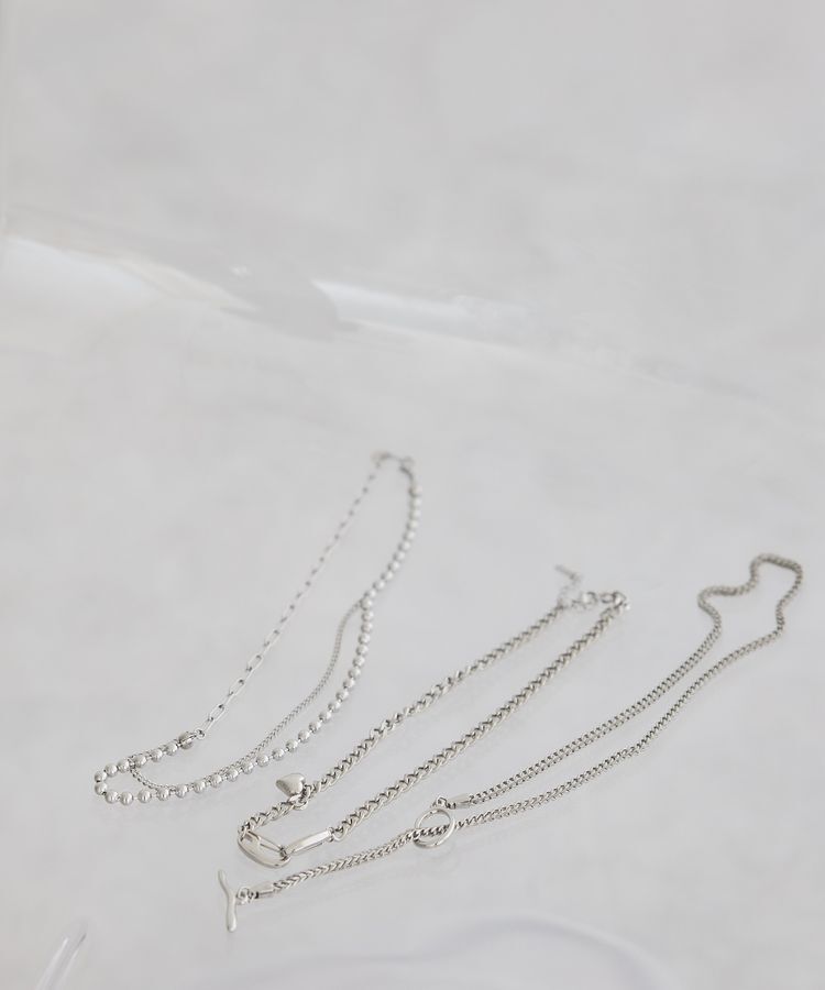 GARAGE OF GOOD CLOTHING「STAINLESS2wayハートチャームネックレス」|ネックレス|