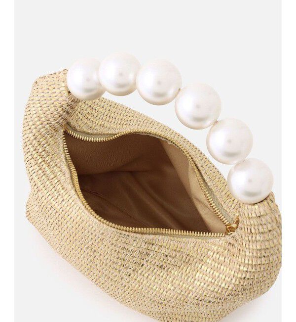 allureville「【VANINA(ヴァニーナ)】 BAG-L ECHAPPE WEAVED」|ハンドバッグ|