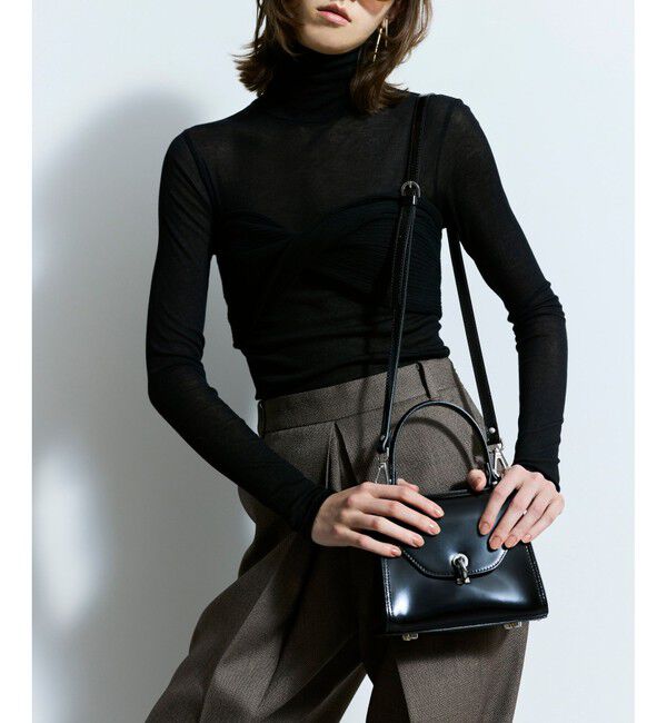 allureville「トップハンドルミニハンドバッグ」|ショルダー・メッセンジャー|