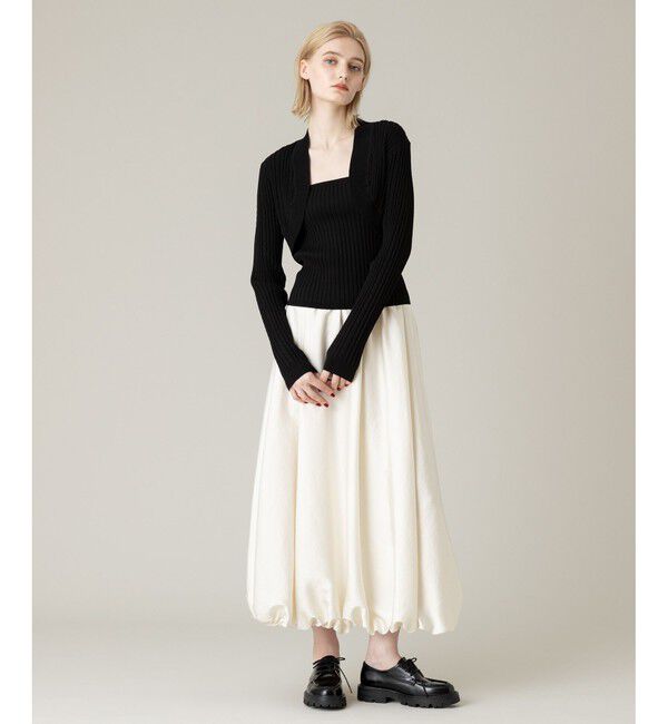 LOULOU WILLOUGHBY「【LOULOU WILLOUGHBY】ビスチェボレロニット」|その他|