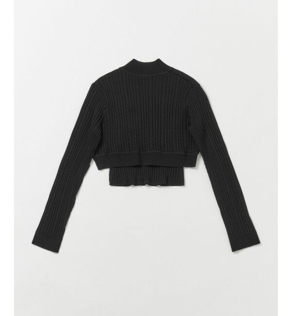 LOULOU WILLOUGHBY「【LOULOU WILLOUGHBY】ビスチェボレロニット」|その他|