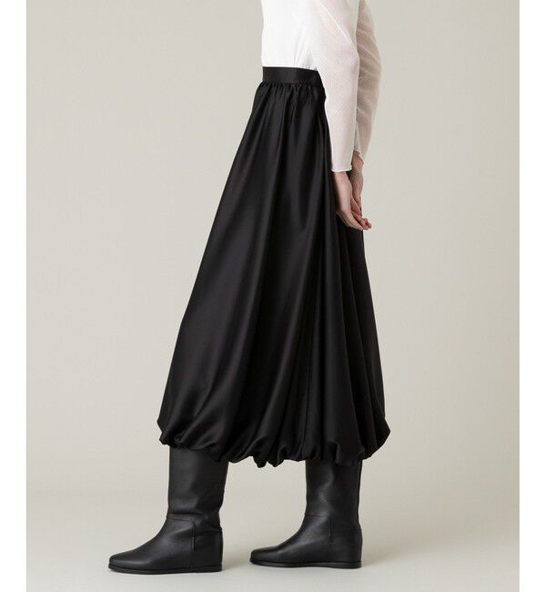 LOULOU WILLOUGHBY「【LOULOU WILLOUGHBY】チンツサテンバルーンスカート」|スカート|