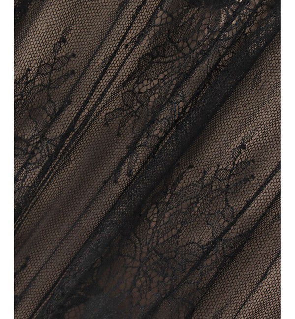 LOULOU WILLOUGHBY「【LOULOU WILLOUGHBY】レース切替ワンピース」|ワンピース|