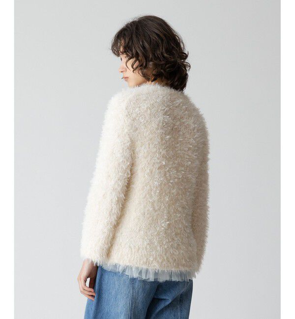 allureville「テープシャギーカーディガン」|カーディガン|