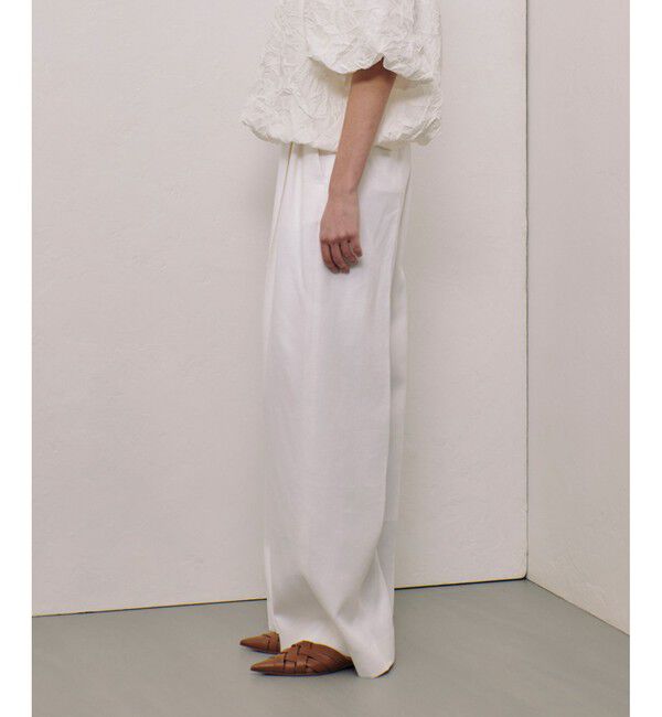 allureville「リオペルリネンダブルタックパンツ」|その他|