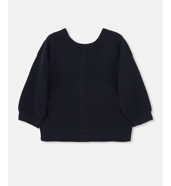 allureville「リネンシャーベット2WAY プルオーバー」|ニット・セーター|