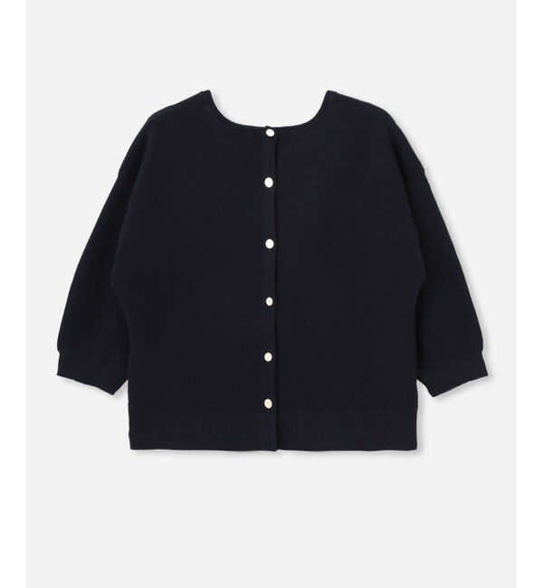 allureville「リネンシャーベット2WAY プルオーバー」|ニット・セーター|