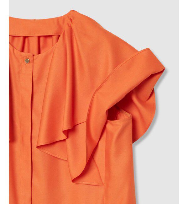 allureville「レイヤーラッフルスリーブブラウス」|シャツ・ブラウス|