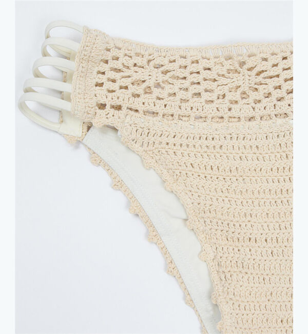 SEA DRESS「クロシェオフショルダーバンドゥビキニ」|ビキニ|