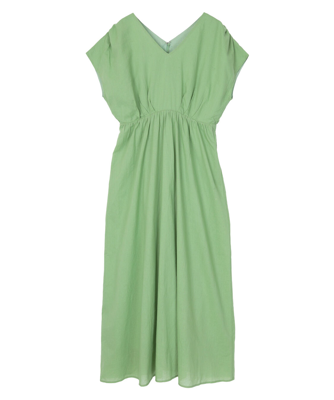 ur's「コットンVネックフレンチスリーブワンピース」|ワンピース|