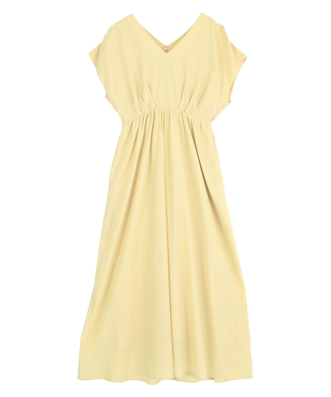 ur's「コットンVネックフレンチスリーブワンピース」|ワンピース|