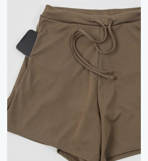 SEA DRESS「カップ付半袖Tシャツ&times;ショートパンツ/セット水着」|ビキニ|