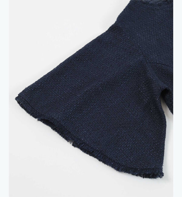 ur's「サマーツイードフレアスリーブペプラムトップス」|Tシャツ・カットソー|