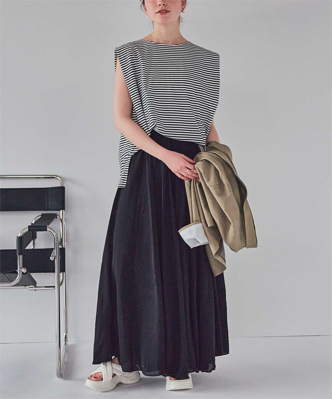 titivate「クロスパデットサンダル」|サンダル|