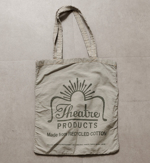  「【THEATRE PRODUCTS】コットンガーメントダイトート」|トートバッグ|