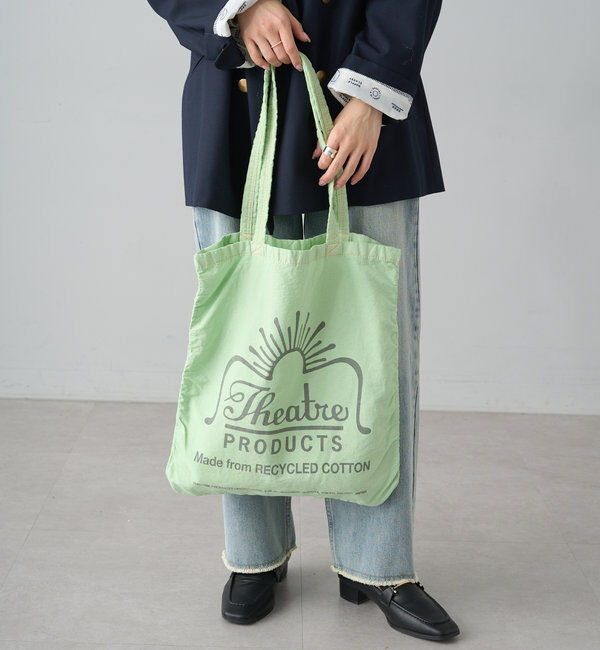  「【THEATRE PRODUCTS】コットンガーメントダイトート」|トートバッグ|