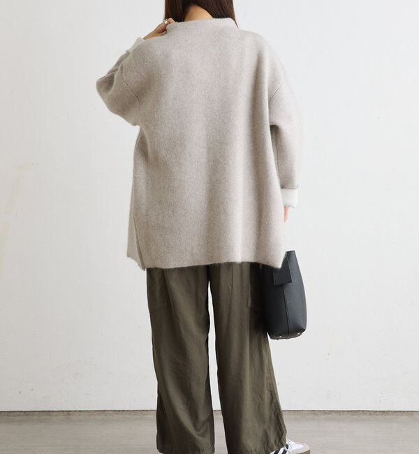  「Wフェイスニットハーフコート」|その他|