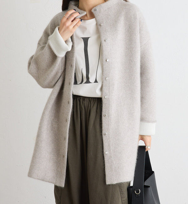  「Wフェイスニットハーフコート」|その他|