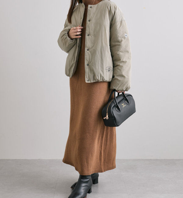  「【手洗いOK】ハンドウォッシャブルニットワンピース」|ワンピース|