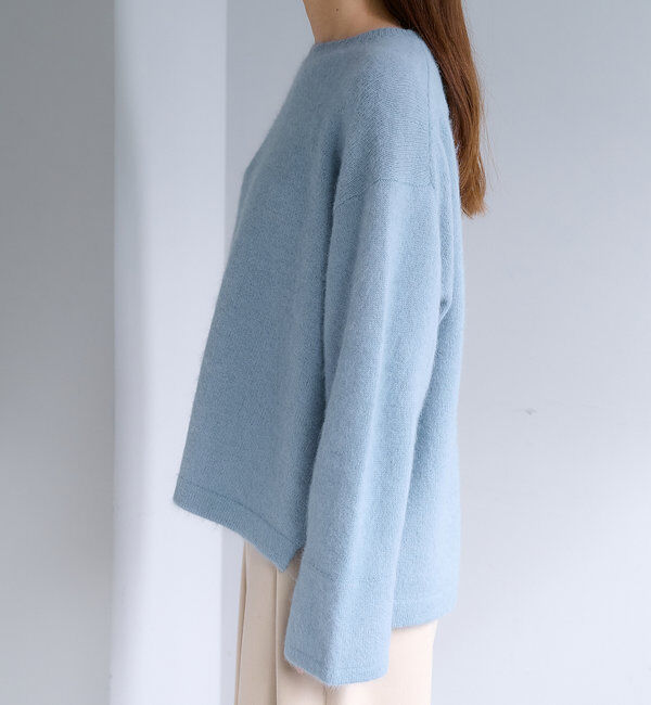  「【Du noir】FOX混袖口スリットニット」|ニット・セーター|