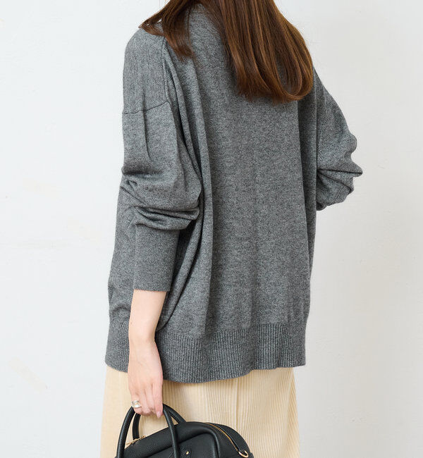  「インターシャロゴニットプルオーバー」|ニット・セーター|