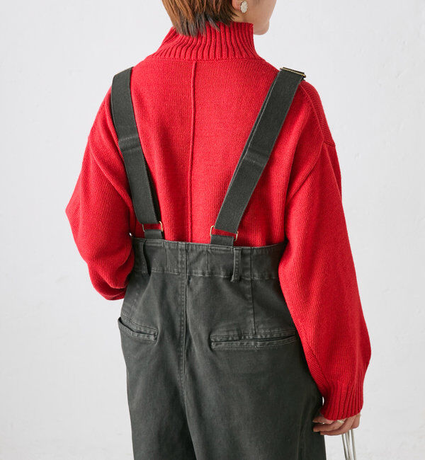  「ピーチ起毛サスペンダー付きパンツ」|その他|